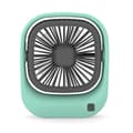 Håndholdt Mini Ventilator, Lille Bærbar Ventilator med Beslag, USB Genopladelig Vippe Ventilator - FARVE: style814