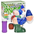 Miniatyrbild 1 av 5: Jul Tomtar Bubbelmaskin, Prutt Bubbelblåsare Rolig Leksak Fest Musik LED