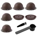 Återfyllningsbar Kaffe Kapsel För Vertuoline & Vertuo Pod, 150 Ml Kaffe Pods För Presso Vertuo Kaffe-Yvan