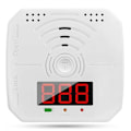 Pikkukuva 1 / 5: Kannettava CO-ilmaisin, hiilimonoksidihälytin, 85 dB:n hälytys, digitaalinen näyttö, matkailuauto, retkeily, kotikäyttö