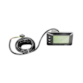 Miniatyrbillede 1 af 5: 36V 48V Elcykel GD01 LCD Display Panel med Almindeligt Stik E-cykel Display Meter Tilbehør