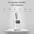 Miniatyrbillede 4 af 4: Mini CO2-detektor, luftkvalitetsmåler, infrarød CO2-måler til rejser, hjem, indendørs brug, du kan bruge den overalt