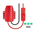Miniatyrbild 1 av 5: Power Wheel Adapter För 12V M12 Batteriadapter Batterikonverteringskit Med Strömbrytare Säkring & Kabelanslutning