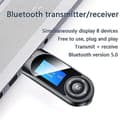 Miniatyrbillede 3 af 5: Bluetooth Modtager Sender Synlig Usb 5.0 Bluetooth Adapter Til Pc Tv Hovedtelefoner