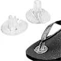 Miniatyrbild 1 av 5: 5 Par Silikon Tåskydd Sandaler Transparenta Tåsandaler Tåskydd