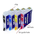 Miniatyrbillede 1 af 4: Højkvalitets 603xl 603 Genopfyldelig Blækpatron Arc Chip Til Epson Xp-3100/home Xp-3105 Workforce Wf-2830dwf/wf-2835dw/wf-2850dwf/wf-2810dwf