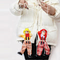 Miniatyrbild 5 av 5: Marionettdocka Clown-docka Leksak Dragsnöre Trädocka Interaktiv Hand Piratdocka Pojkar-FÄRG: Gul