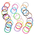Miniatyrbillede 2 af 2: 30 stk Lavtemperatur Filament 3D Printer Filament 30 Farver Filament 1.75mm Filament