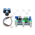 Miniatyrbillede 1 af 5: XH-M567 DC 12-24V 80Wx2 Digital Audio TPA3116D2 Diskant Bas Regulerende Forudindstillet Forud Dobbeltkanals Forstærker
