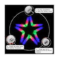 Miniatyrbilde 5 av 5: 18 Pakke LED Glow Sticks Bulk Fargerike Glow Foam Sticks For Julebursdag Bryllupsfestutstyr