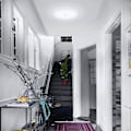 Miniatyrbillede 5 af 5: LED Loftlampe med Bevægelsessensor 30W Vandafvisende IP56 2400LM Kold Hvid 6500K Nem at Installere Loftlampe til Udendørs, Badeværelse, Kontor, Balkon