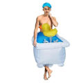 Miniatyrbild 1 av 5: Fantastisk Cool Badkar Uppblåsbar Kostym kompatibel för Vuxen Rolig Cosplay Kostymer Kvinnor Män Festföreställning Kläder Dräkt