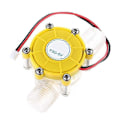 Miniatyrbild 2 av 5: Högkvalitativ DC 5V/12V/80V 10W Vattenflödespump Mini Turbin Flödesomvandling Hydro Generator F1FC