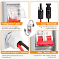 Miniatyrbillede 2 af 4: Solpanel Afbryder DC 500V Solcelleafbryderboks 32Amp IP65 Vandtæt Miniature Circ