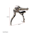 Miniatyrbild 2 av 4: Alligatorformad Capo Gitarrplektrum Snabb Ändring Stämklämma Nyckel Trigger Capo Clip-on Stämapparat för Akustisk Elektrisk Gitarr Ukulele Banjo Mandolin K75