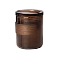Miniatyrbillede 1 af 5: Bærbar 3-i-1 Hæld-over Kaffekande Sæt Bærbart Filter Filterkop Filter Rejse Kaffe Hæld-over Kop, brun-transparent