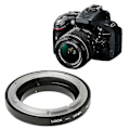 Miniatyrbillede 3 af 4: Fd-ai Mount Adapter Ring til Canon Fd Objektiv til Nikon F D7100/ D600/ D3200/ D800