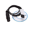 Miniatyrbilde 3 av 5: USB til DMX Grensesnitt Adapter LED DMX512 Datamaskin PC Scene Belysning Kontroller Dimmer