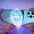 Miniatyrbilde 3 av 5: K10 Telefonkjøler Radiator Halvleder Telefon Turbin Kjølevifte for Spilling og Seing