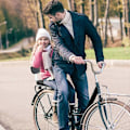 Miniatyrbillede 5 af 5: Børnesikkerhedssæde, Barnesæde med Ryglæn, Cykelbagsæde, Cykeldele Tilbehørssæder, Komfortabelt for Børn eller Voksne.