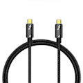 Miniatyrbillede 1 af 5: Type A 0,8 m Thunderbolt 4 USB 4 Nylon Flettet Type-C Kabel 40 Gbps Data Kabel 8K@60Hz Understøtter PD