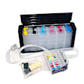 Miniatyrbillede 3 af 5: hg 6 Farve 82 82N T0821-T0826 Ciss System til Epson R270 R390 RX590 R295 T50 RX690 RX610 RX615 R290 1410 Printer med ARC Chip