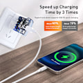 Miniatyrbillede 2 af 2: 2023 2-pak - iPhone-lader - Hurtiglader - Adapter 20W Hvid One Size