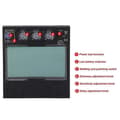 Miniatyrbild 4 av 5: Svetslins Solcell Automatisk LCD Dimning Svetshjälm Filter Glasögon Svetslins Panel Ersättningsfilter