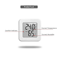 Miniatyrbillede 4 af 4: Mini Indendørs Termometer LCD Digital Temperatur Rum Hygrometer Måler Sensor Fugtighedsmåler Indendørs Termometer Temperatur