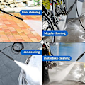 Miniatyrbilde 5 av 5: Høytrykksspylelanse for Karcher K2 K3 K4 K5 K6 K7, Justerbart spylemunnstykke høytrykksvasker tilbehør