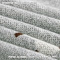 Miniatyrbillede 5 af 5: 100% Bomuld Baby Tæppe Strikket Dobbelt Lag 80 x 100cm til Nyfødt Baby (Grå)