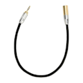 Miniatyrbilde 2 av 5: 3,5 mm hann til Mini XLR 3-pinners kabel Profesjonell gullbelagt 3,5 mm til Mini XLR-adapter for mikrofon - JZ