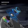 Miniatyrbild 4 av 4: Transparent Joypad för Switch, 6-Axis Trådlös Induktionskontroller, Justerbar Gamepad