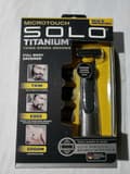Micro Touch Solo Titanium Ansikts- / Helkropps-trimmer Trimmer Kanter og Styler