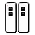 433,92 MHz Garagedörrfjärrkontroll, för NOVOTRON 502 MAX43-2, MINI-, Garagedörröppnare 2-pack