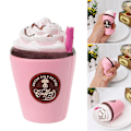 Miniatyrbilde 3 av 5: 11CM Kaffeekopp med sugerør Squishy leker Kawaii Duft Sakte stigende Klem for Dol