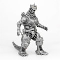 Miniatyrbild 1 av 3: Mechagodzilla, Godzilla leksaksmodell för barn
