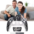 Miniatyrbild 3 av 5: För Elite Gamepad BDM-010 1Rd Hudtyp Frontkåpa Gamepad Ersättning Toppkåpa Ersättnings Refit Del, B JP