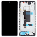 Miniatyrbillede 1 af 4: Til Xiaomi Poco X5 Pro 5G/Redmi Note 12 Pro 5G Grade C LCD-skærm og Digitizer-enhed + Ramme