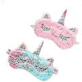 Miniatyrbilde 1 av 3: Sovemaske for barn, 2-pakning Unicorn sovemaske for barn