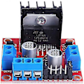 Miniatyrbild 2 av 5: 3-pack L298N Motorkortsmodul Dubbel H-brygga DC Motor Drivrutin Kontroller Stepper för Arduino Röd