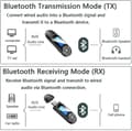 Miniatyrbillede 2 af 5: Bluetooth Modtager Sender Synlig Usb 5.0 Bluetooth Adapter Til Pc Tv Hovedtelefoner