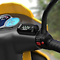 Miniatyrbild 5 av 5: 3-i-1 Motorcykel Elektronisk Klocka Termometer Voltmeter 12V IP67 Vattentät Dammtät LED-Klocka Digital Display