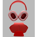 Miniatyrbild 3 av 5: Lämplig för Max Headset Laddningsbas Silikonstativ Lämplig för Bluetooth Headset-Mörkblå