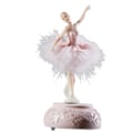 Pikkukuva 1 / 5: Ballerina-musiikkikellokoriste pyörivällä hameella, kestävä ja pitkäikäinen, hienot yksityiskohdat, paras lahja