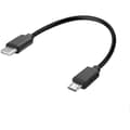 Miniatyrbillede 1 af 4: 30 cm Micro USB hun til USB Type C han opladerkabel til telefon