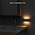 Miniatyrbilde 4 av 5: Oppladbar LED Intelligent Sensor Nattlys Bevegelsessensor Vegglampe for Soverom Korridor Skapbelysning 2 stk