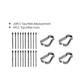 Miniatyrbilde 2 av 5: (20-pakning) Markeringspenn-tupper/nibber for Remarkable 2 Stylus Erstatning myke nibber/tupper Svart-ZY