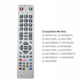 Miniatyrbild 2 av 5: Tv-fjärrkontrollersättning för Sharp Aquos-fjärrkontroll med 3d-knapp Fernbedienung