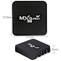 Miniatyrbild 3 av 5: Android TV-box, 4K HDR Streaming Media Player, 4 GB RAM 32 GB ROM Allwinner H3 -kärnans Smart TV-box -ZZY